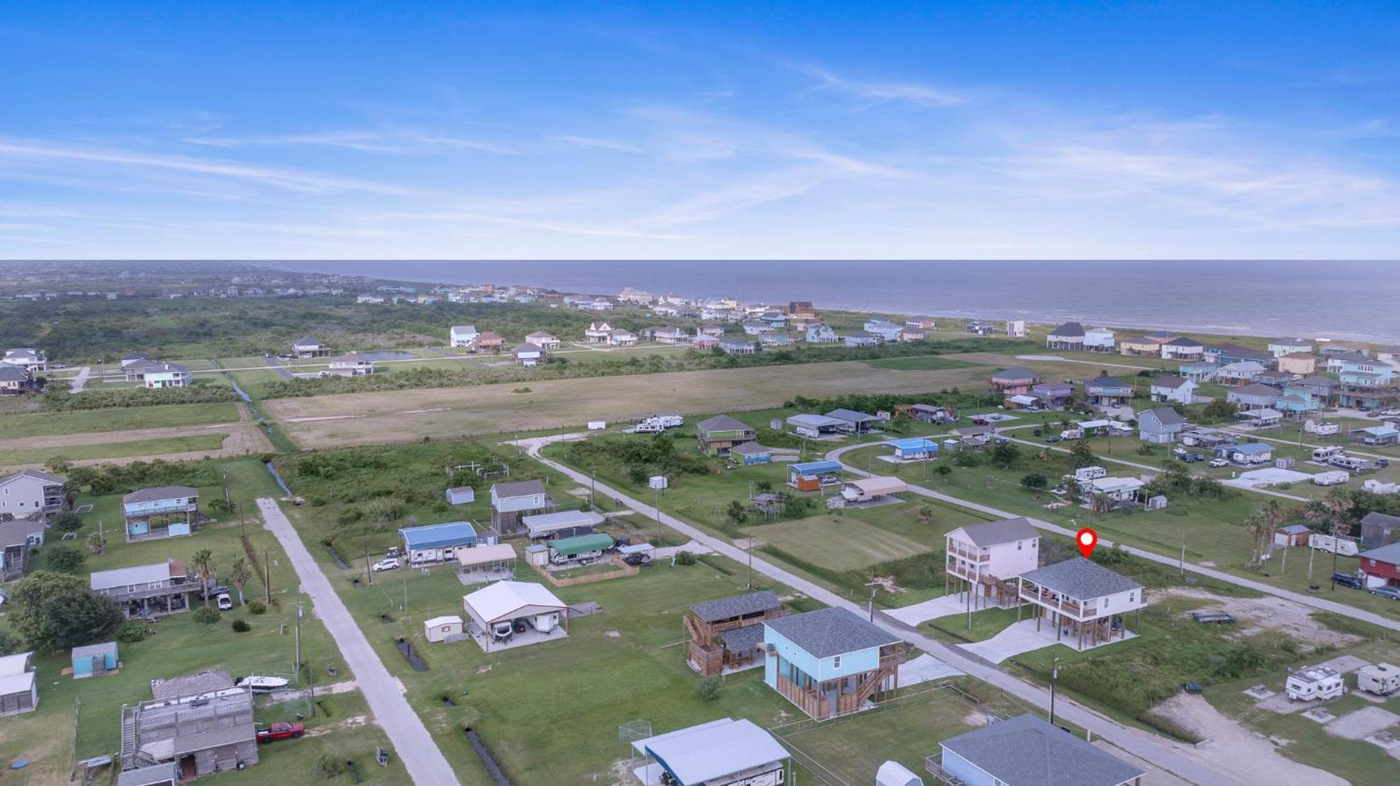 Crystal Cabana Villa Bolivar Peninsula Eksteriør billede