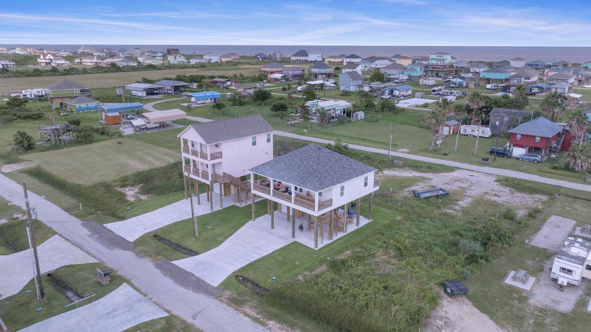 Crystal Cabana Villa Bolivar Peninsula Eksteriør billede