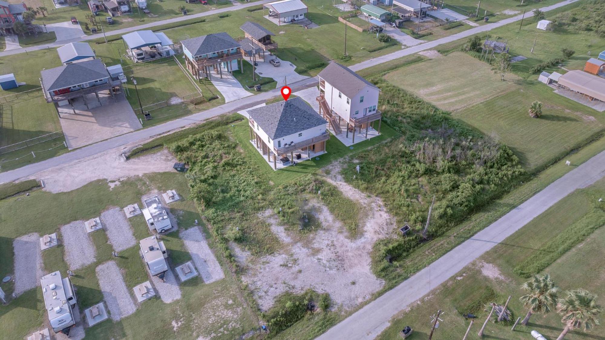 Crystal Cabana Villa Bolivar Peninsula Eksteriør billede